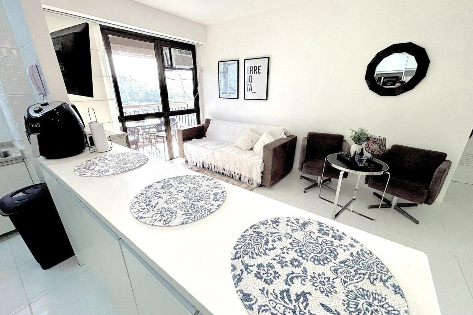 Apartamento Flat Beira Mar Na Barra Da Tijuca - Golden Coast Rio de Janeiro